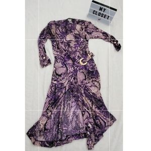 CACHE Purple animal print